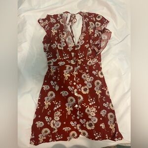 Charlie Holiday Floral Mini Dress